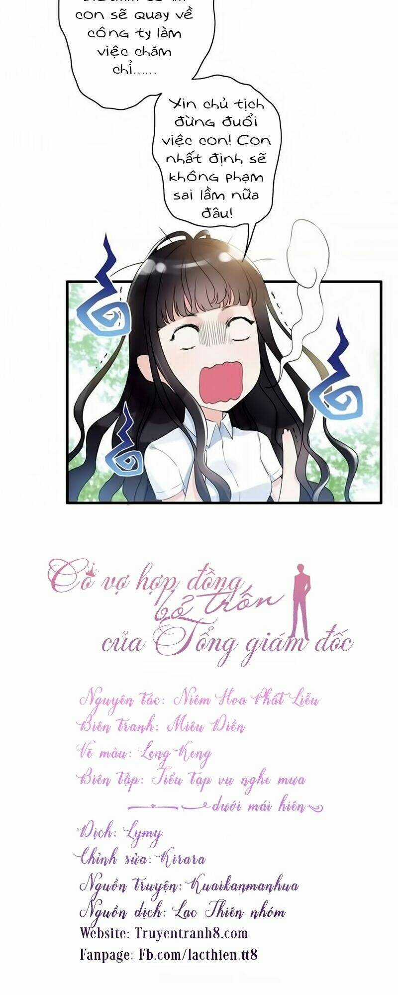 Cô Vợ Hợp Đồng Bỏ Trốn Của Tổng Giám Đốc Chapter 6 trang 12