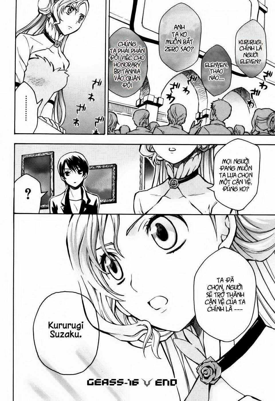 Code Geass Lelouch of the Rebellion Chapter 16 trang 39