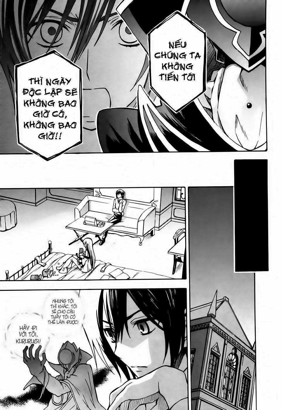 Code Geass Lelouch of the Rebellion Chapter 17 trang 4