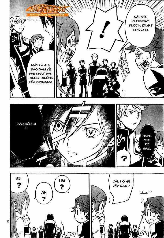 Code Geass Lelouch of the Rebellion Chapter 2 trang 20