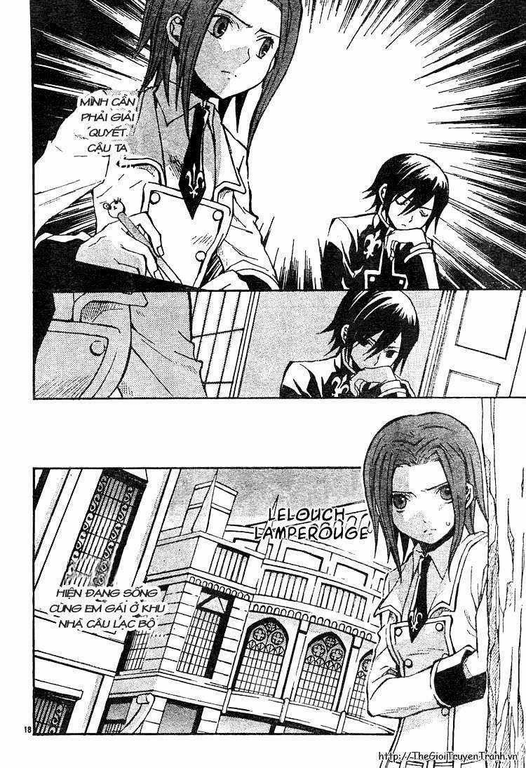 Code Geass Lelouch of the Rebellion Chapter 3 trang 20