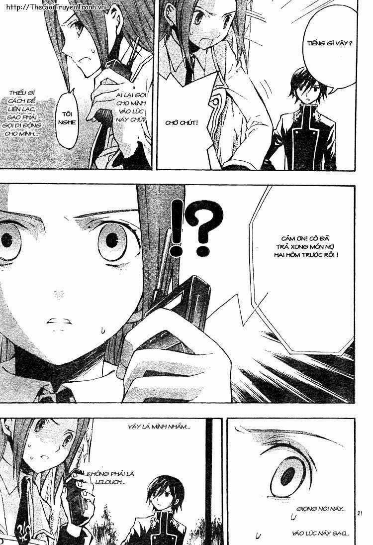 Code Geass Lelouch of the Rebellion Chapter 3 trang 23
