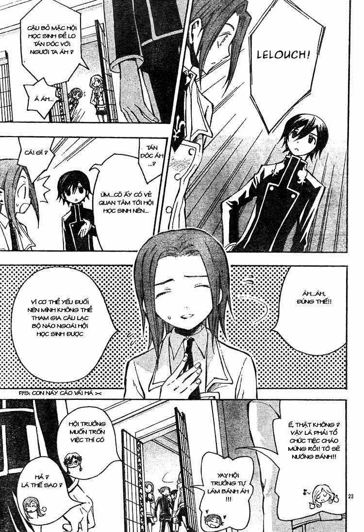 Code Geass Lelouch of the Rebellion Chapter 3 trang 25