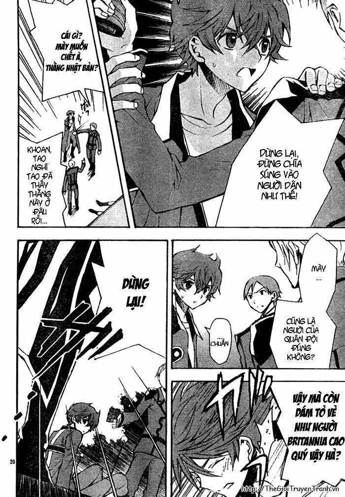 Code Geass Lelouch of the Rebellion Chapter 4 trang 19
