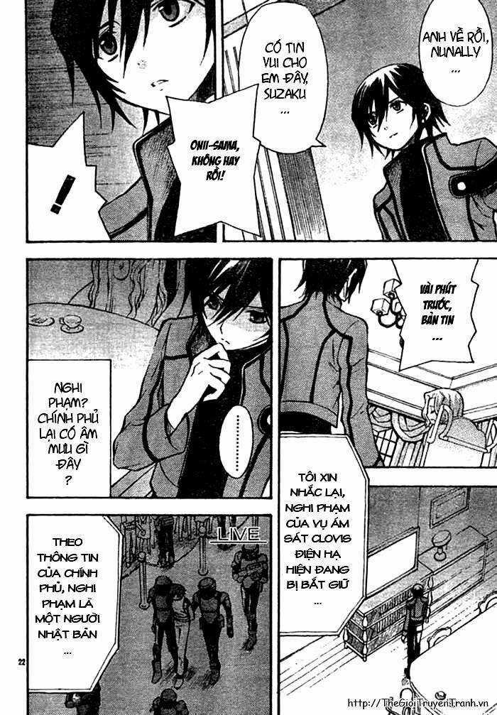 Code Geass Lelouch of the Rebellion Chapter 4 trang 21