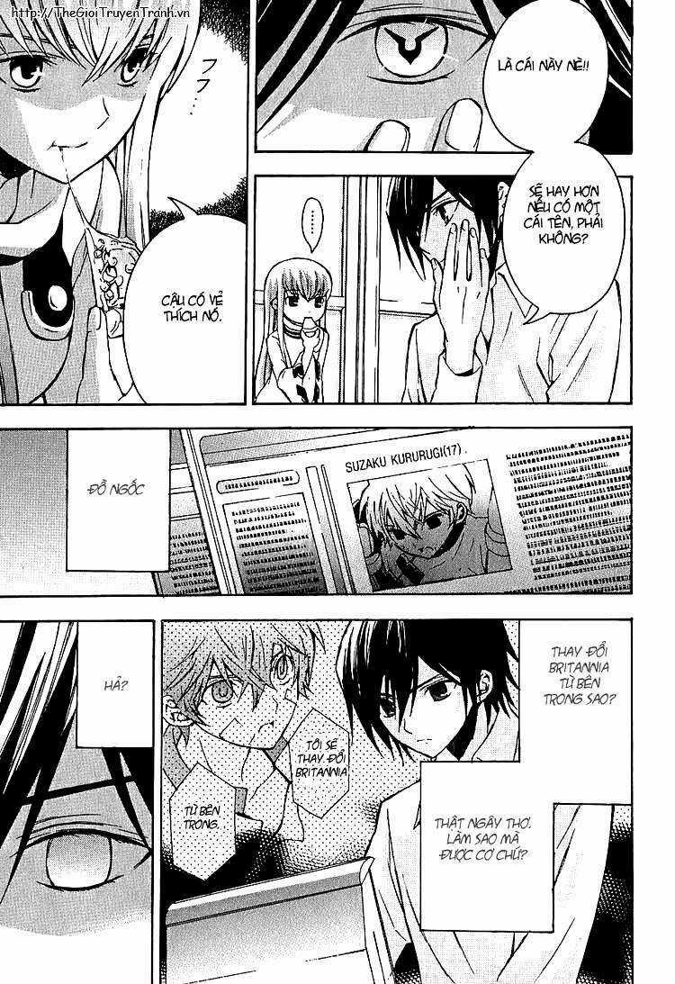 Code Geass Lelouch of the Rebellion Chapter 6 trang 7