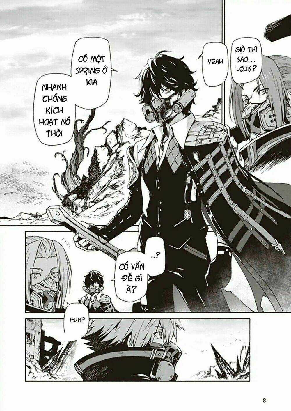 Code Vein - Hồi Ức Âm Vang Chapter 1 trang 12