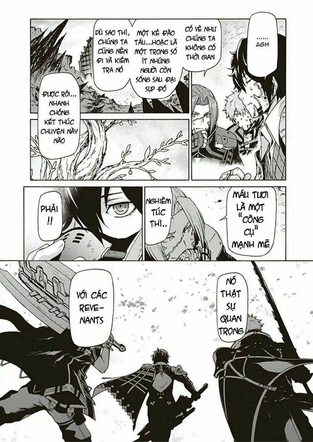 Code Vein - Hồi Ức Âm Vang Chapter 1 trang 17