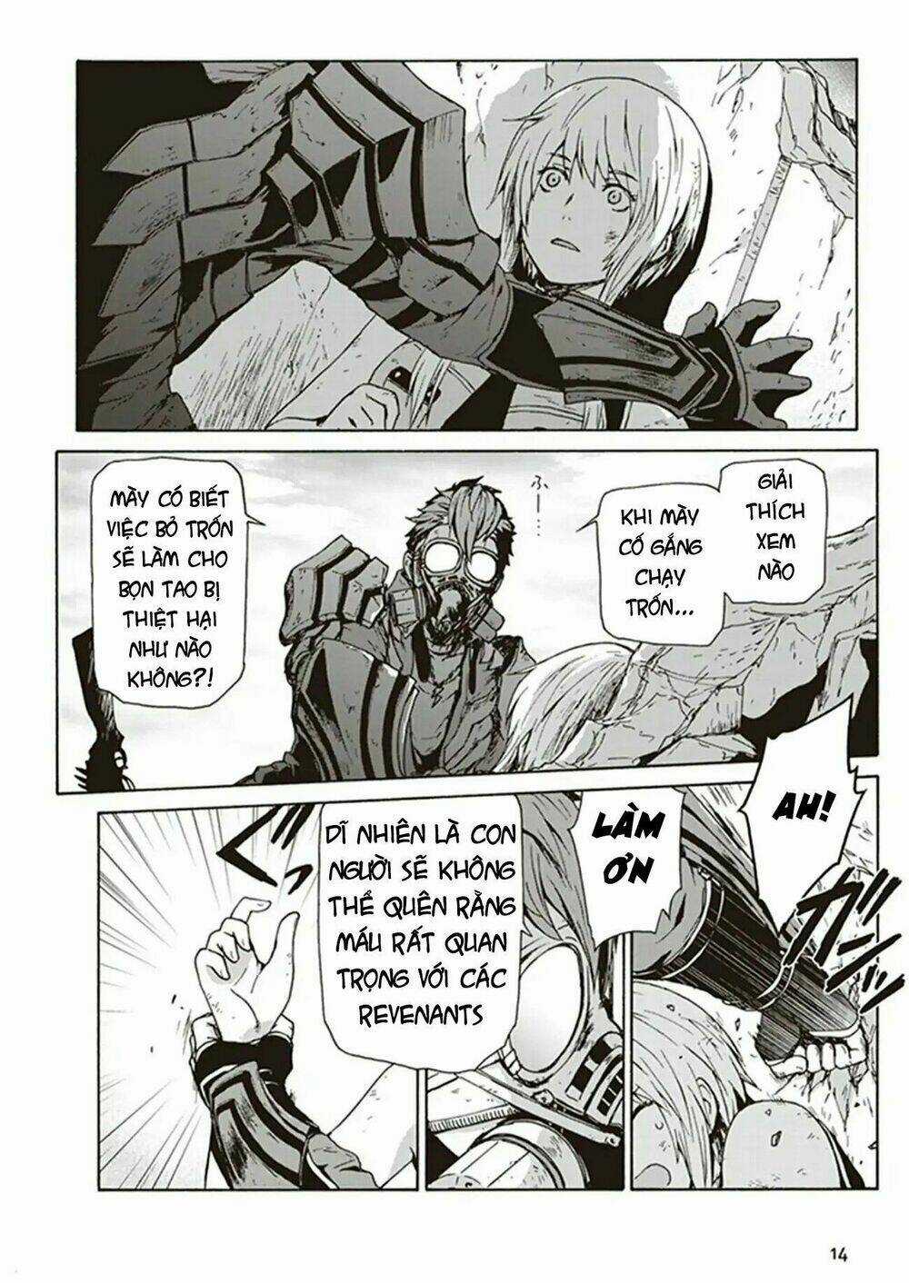 Code Vein - Hồi Ức Âm Vang Chapter 1 trang 18