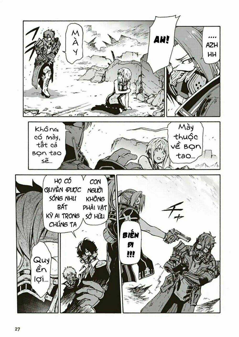 Code Vein - Hồi Ức Âm Vang Chapter 1 trang 30