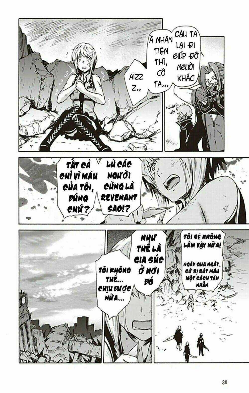 Code Vein - Hồi Ức Âm Vang Chapter 1 trang 33