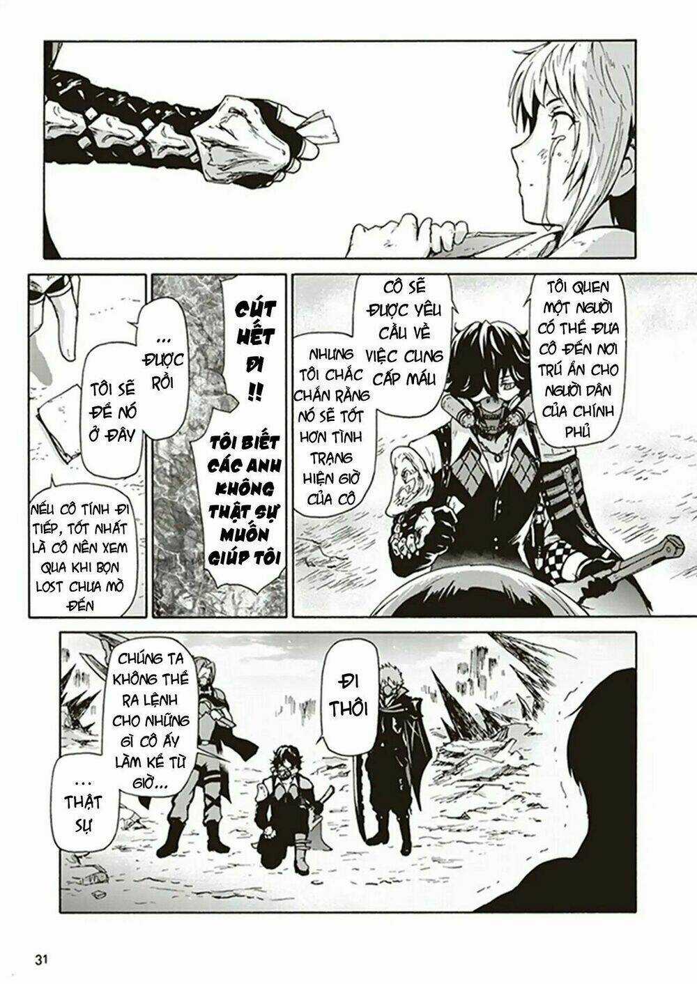 Code Vein - Hồi Ức Âm Vang Chapter 1 trang 34