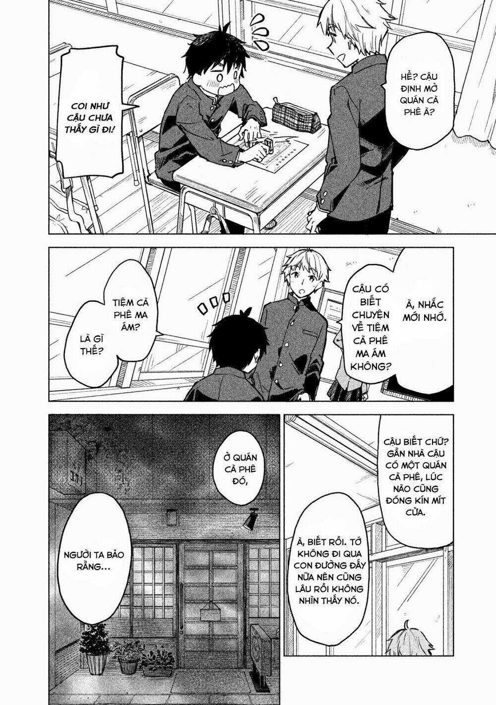 Coffee Wo Shizuka Ni Chapter 1 trang 13