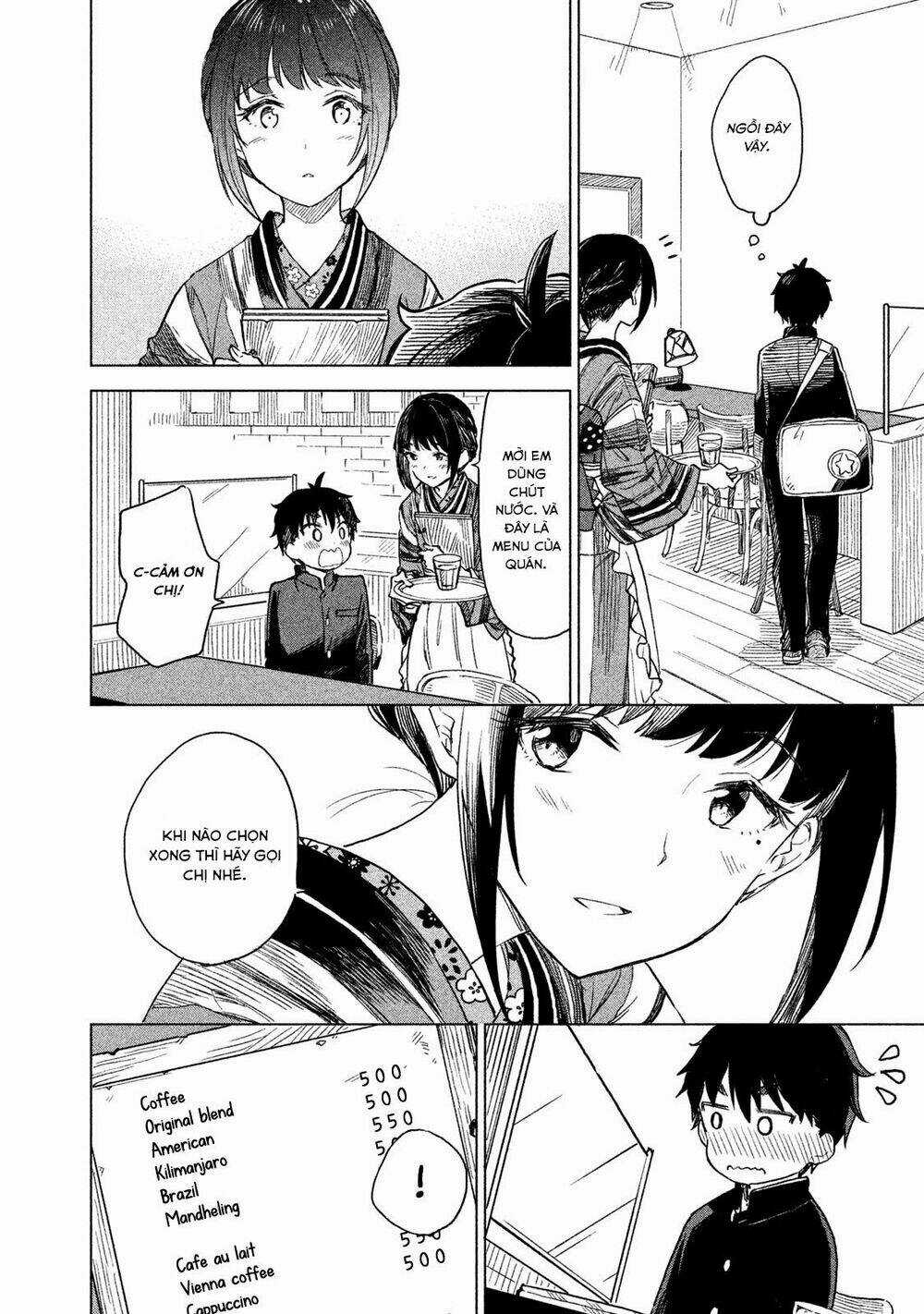 Coffee Wo Shizuka Ni Chapter 1 trang 21