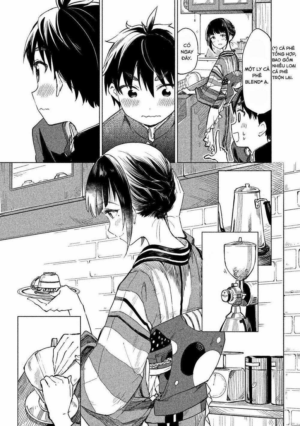 Coffee Wo Shizuka Ni Chapter 1 trang 22