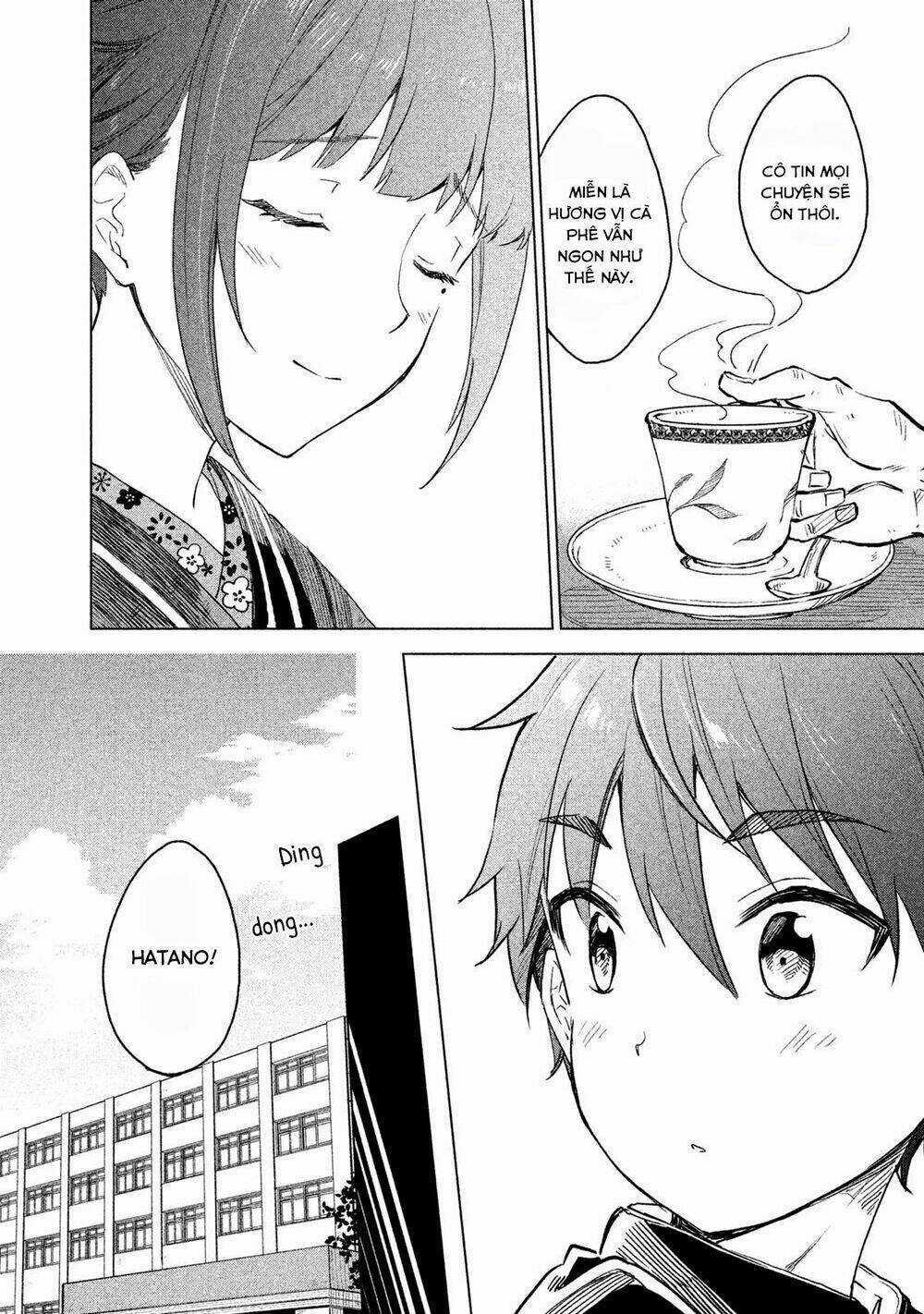 Coffee Wo Shizuka Ni Chapter 1 trang 31