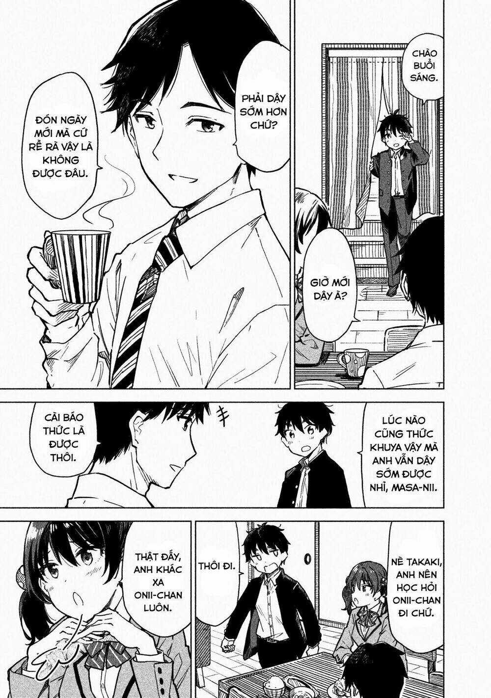 Coffee Wo Shizuka Ni Chapter 1 trang 4