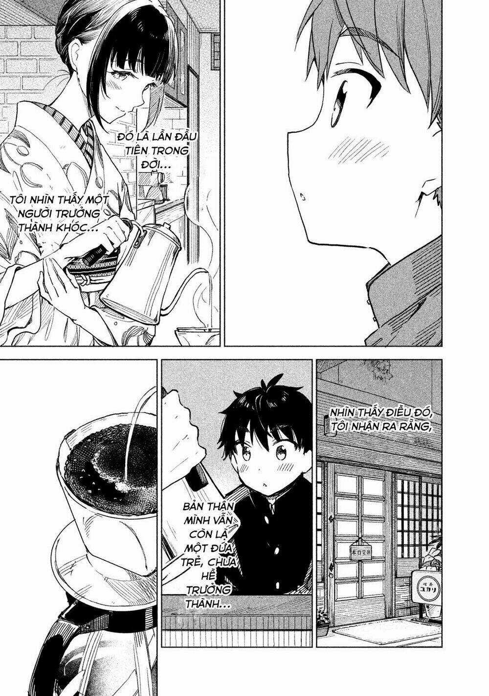 Coffee Wo Shizuka Ni Chapter 1 trang 44