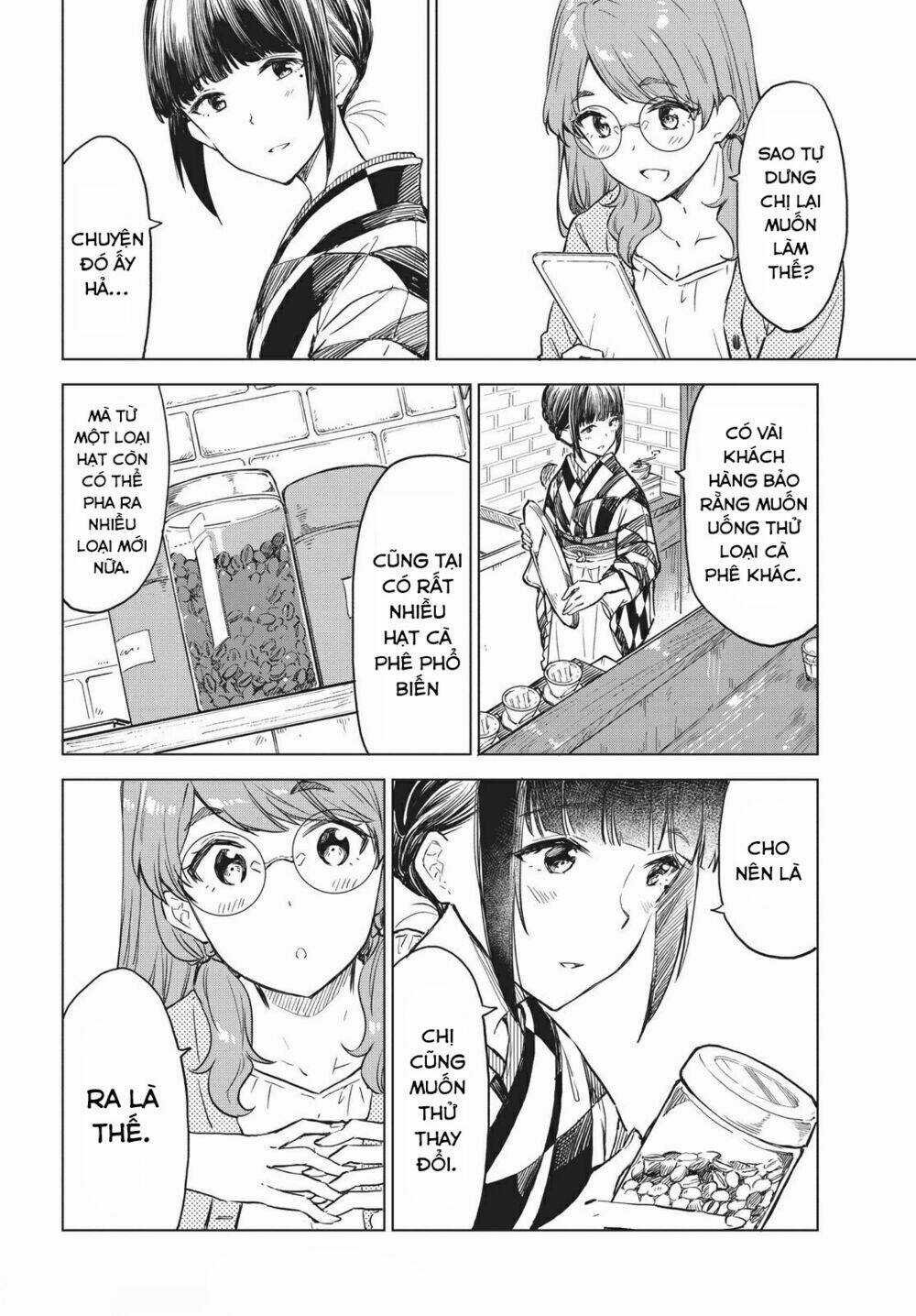 Coffee Wo Shizuka Ni Chapter 13 trang 8