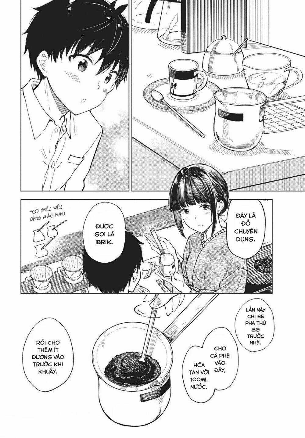 Coffee Wo Shizuka Ni Chapter 14 trang 14