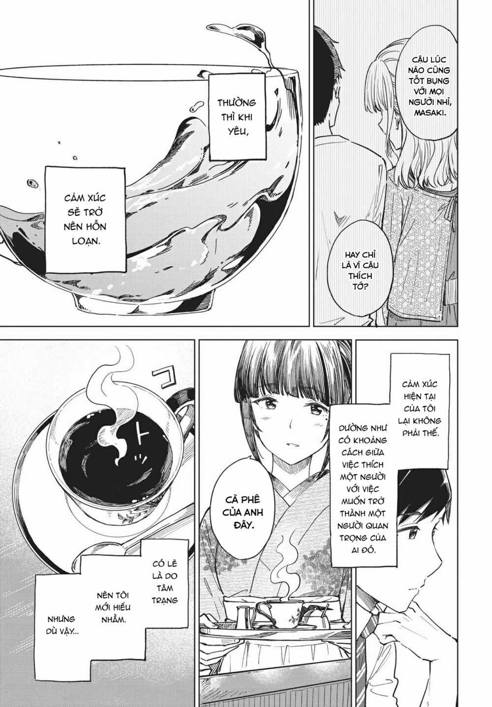 Coffee Wo Shizuka Ni Chapter 16 trang 13