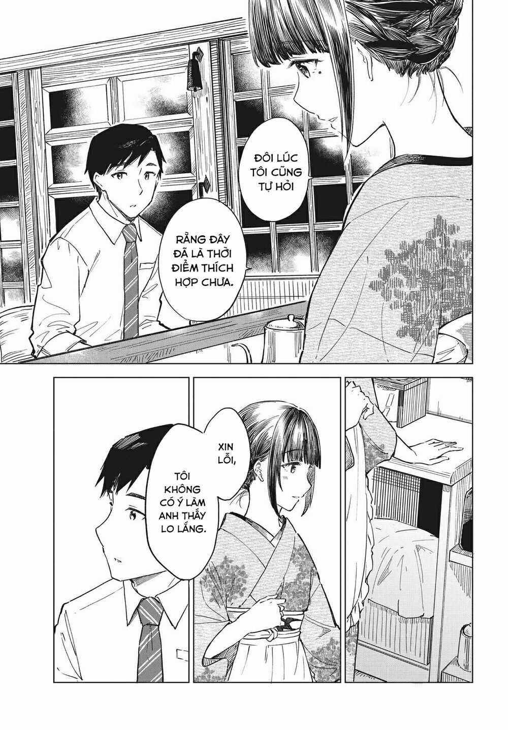 Coffee Wo Shizuka Ni Chapter 16 trang 19