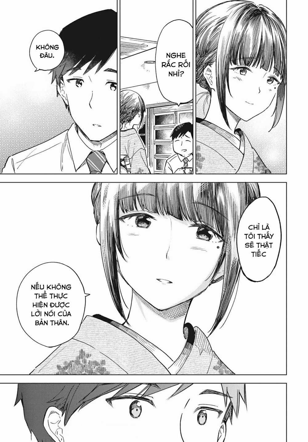 Coffee Wo Shizuka Ni Chapter 16 trang 21