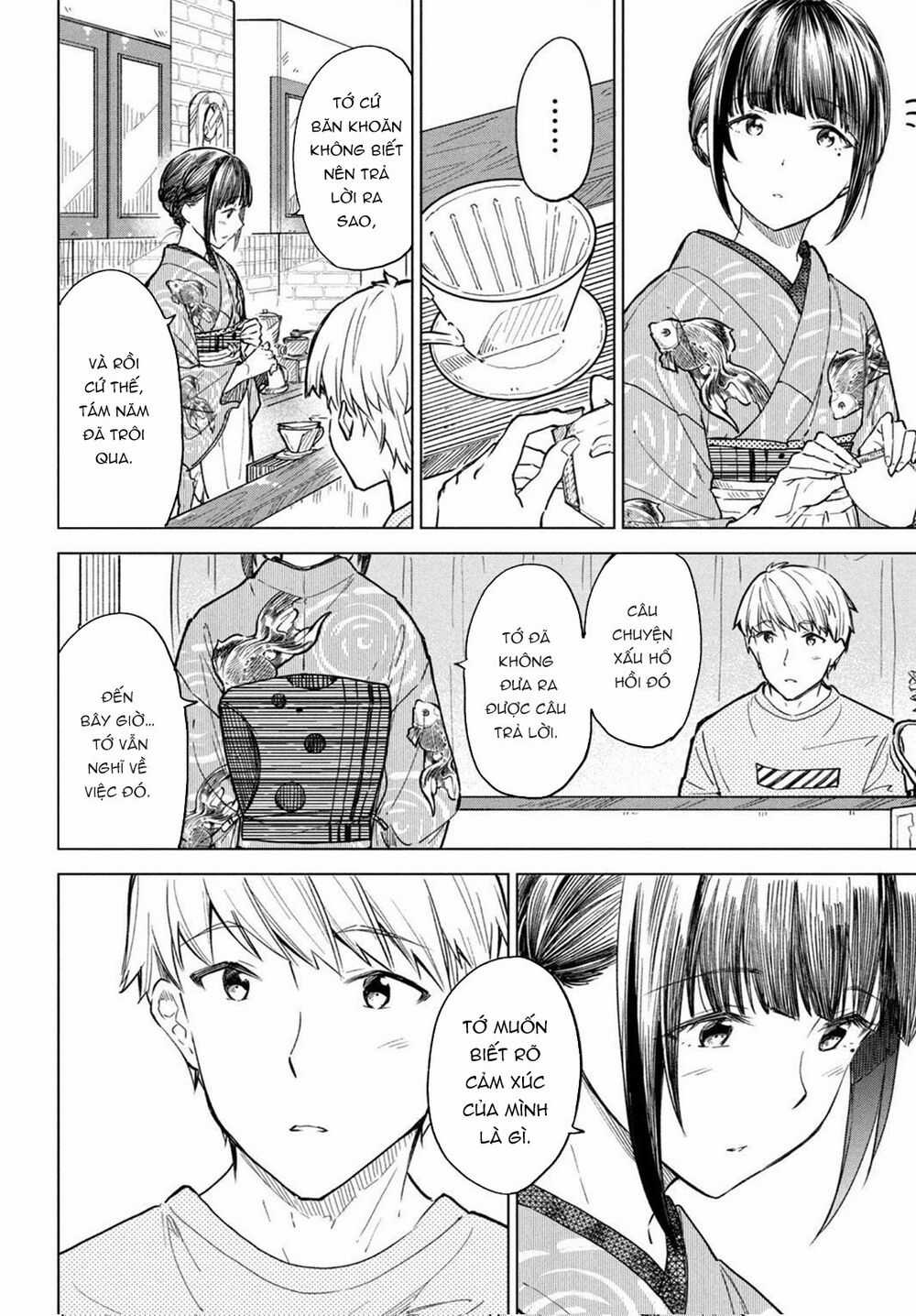 Coffee Wo Shizuka Ni Chapter 17 trang 8
