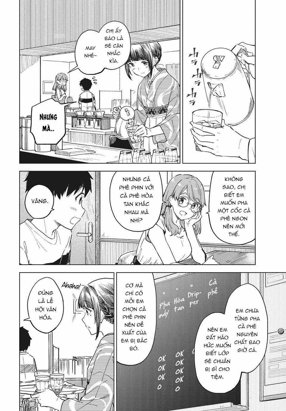Coffee Wo Shizuka Ni Chapter 21 trang 16
