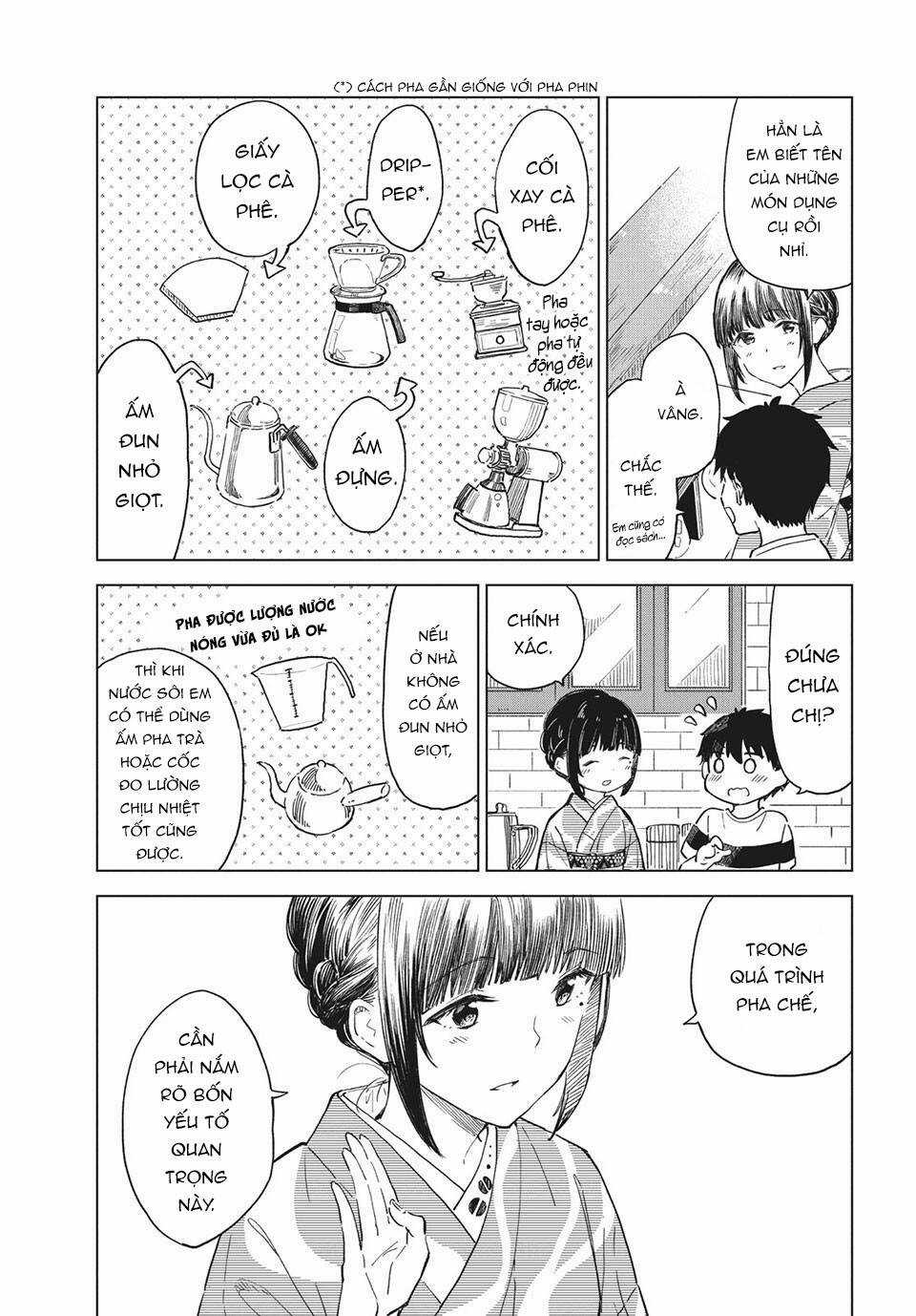 Coffee Wo Shizuka Ni Chapter 21 trang 21