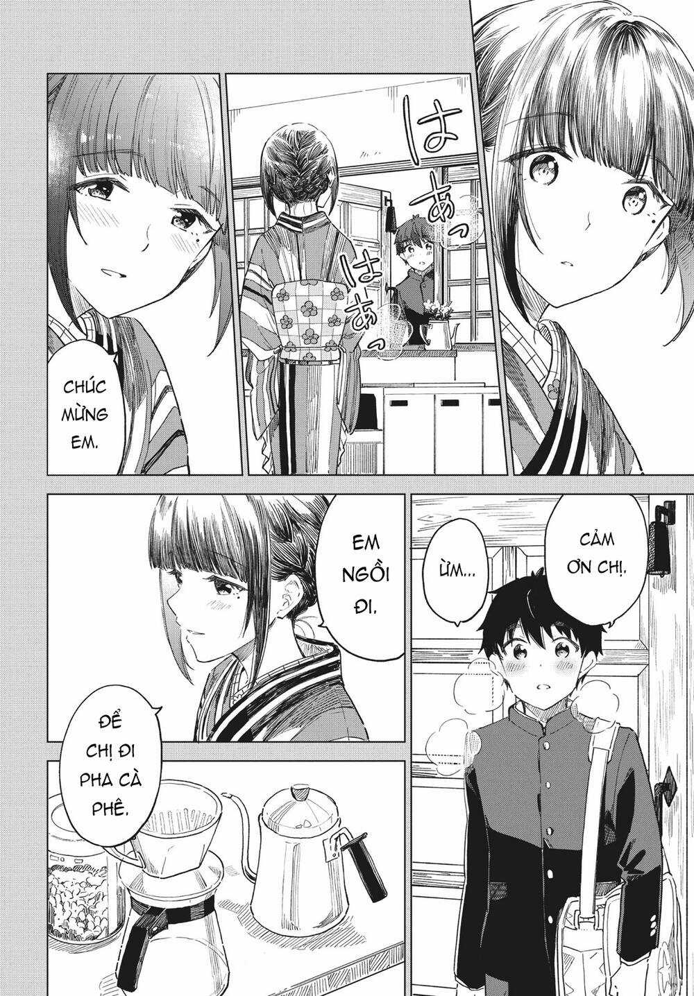 Coffee Wo Shizuka Ni Chapter 30 trang 12