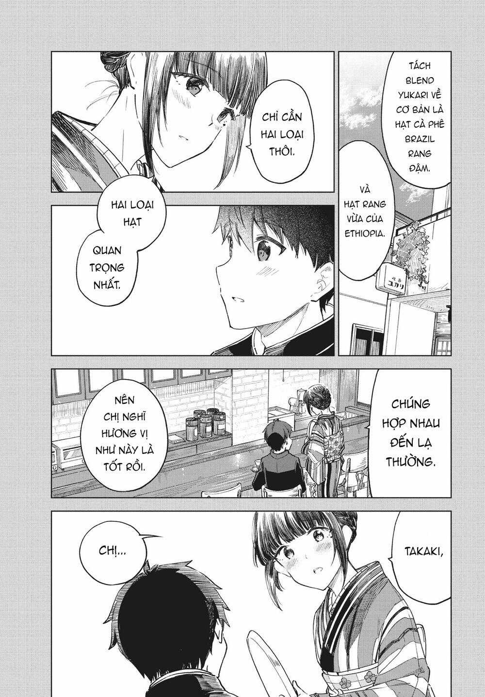 Coffee Wo Shizuka Ni Chapter 30 trang 17
