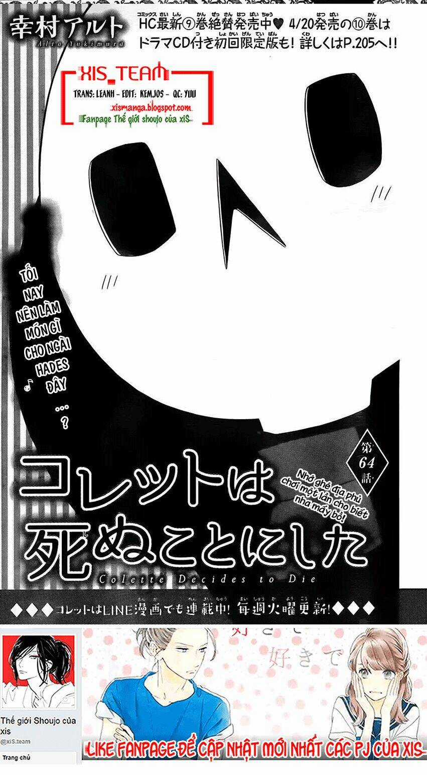 Colette Wa Shinu Koto Ni Shita Chapter 64 trang 1