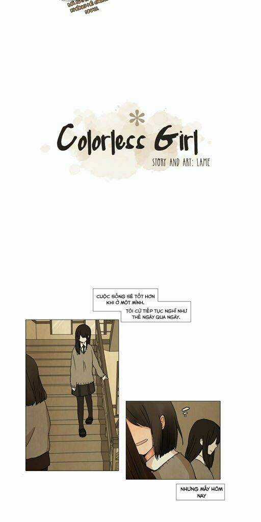 Colorless Girl Chapter 1 trang 6