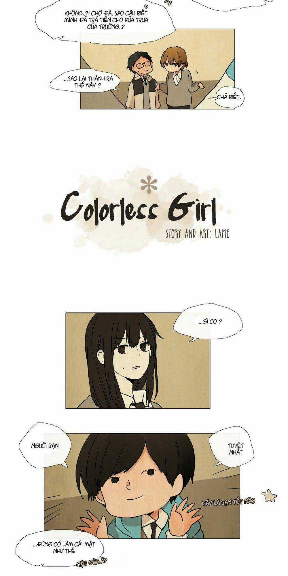 Colorless Girl Chapter 4 trang 2