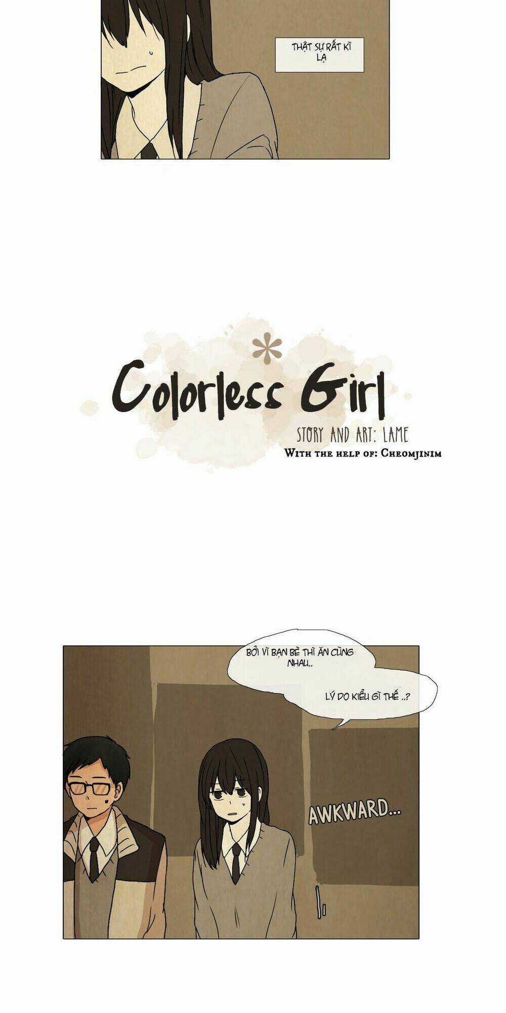 Colorless Girl Chapter 5 trang 2