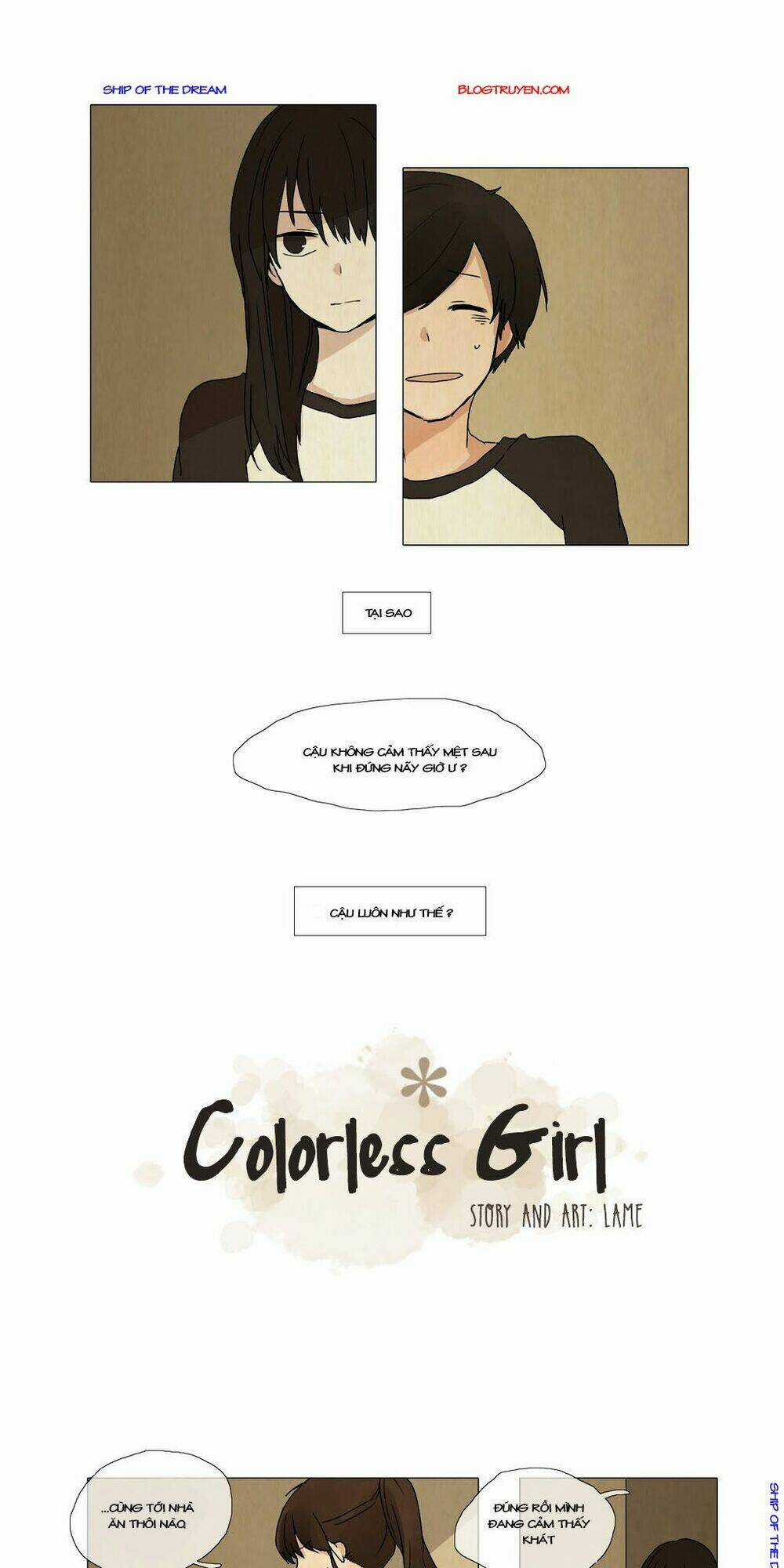 Colorless Girl Chapter 7 trang 3