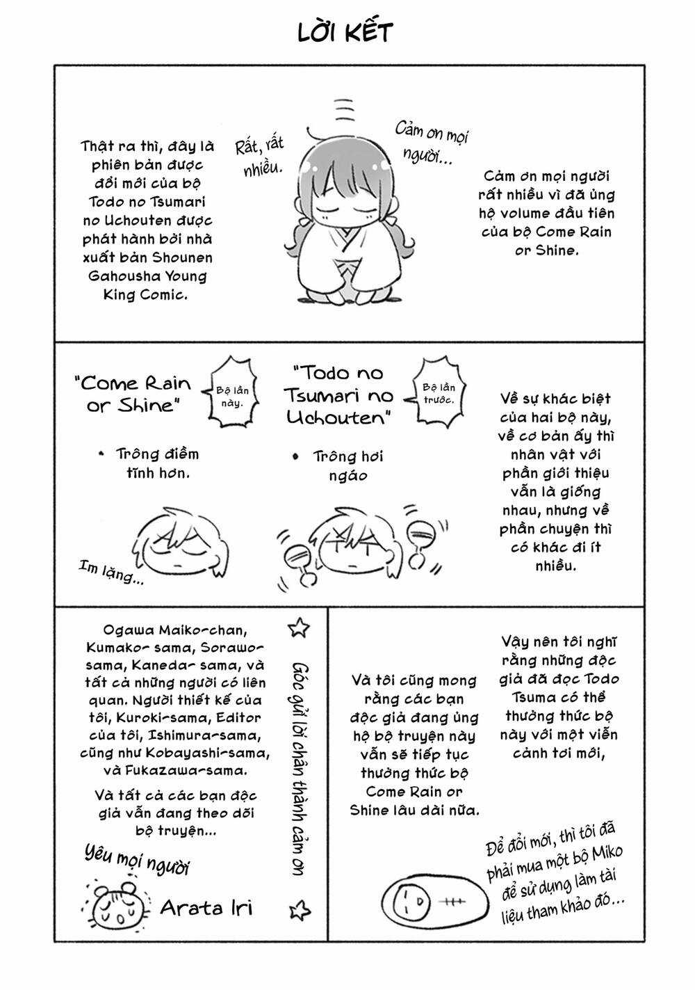 Come Rain Or Shine Chapter 5.6 trang 7