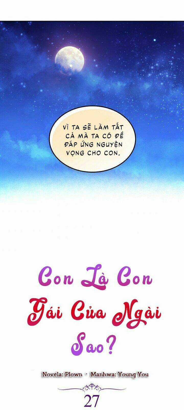 Con Có Phải Con Là Con Gái Của Ngài Không? Chapter 27 trang 8