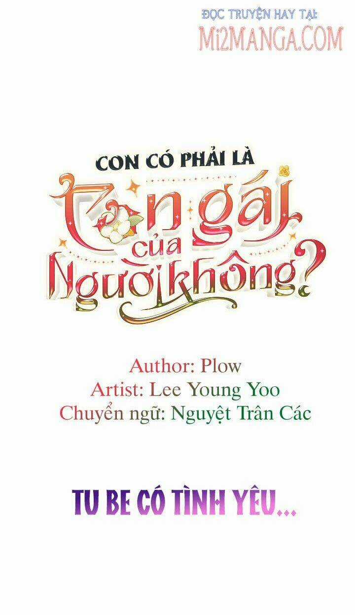 Con Có Phải Con Là Con Gái Của Ngài Không? Chapter 58.5 trang 33