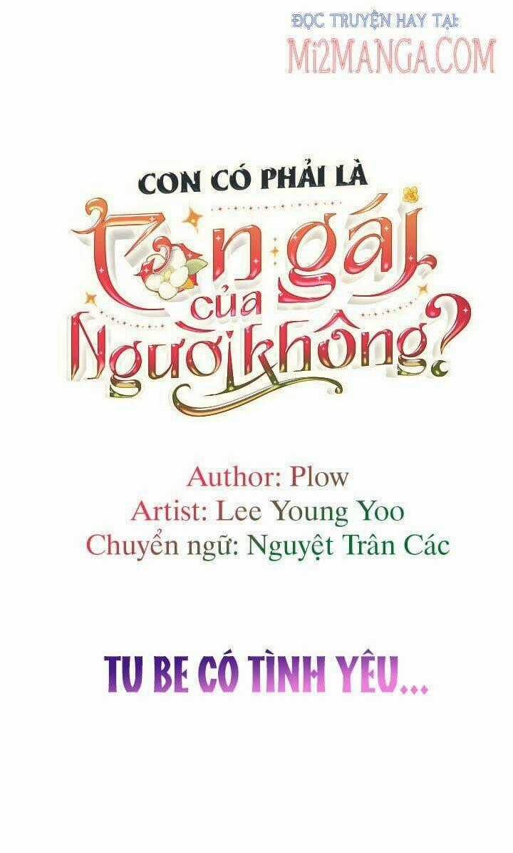 Con Có Phải Con Là Con Gái Của Ngài Không? Chapter 59.5 trang 32