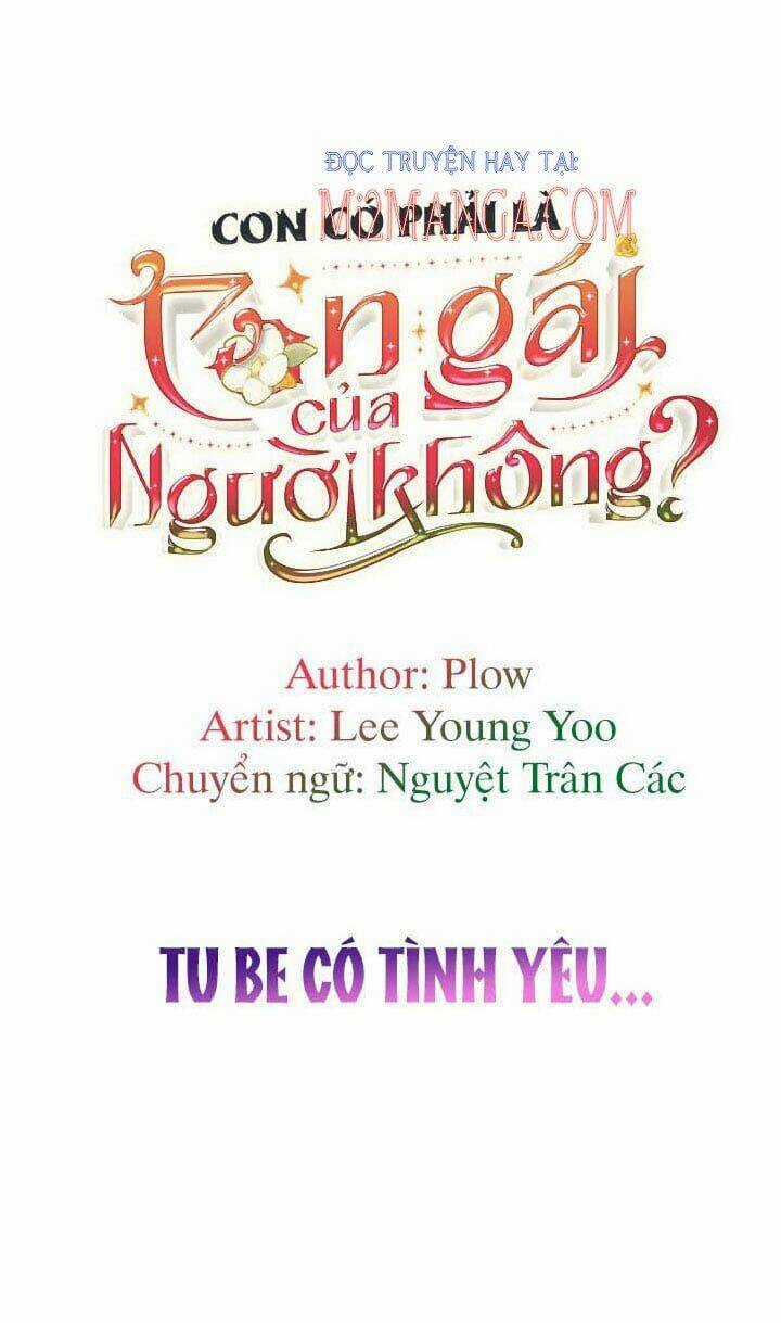 Con Có Phải Con Là Con Gái Của Ngài Không? Chapter 65.5 trang 31
