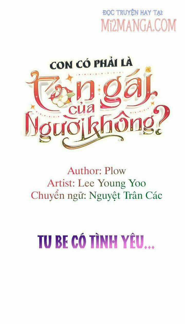 Con Có Phải Con Là Con Gái Của Ngài Không? Chapter 66.5 trang 32