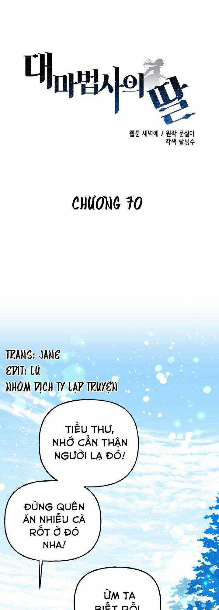Con Gái Của Đại Pháp Sư Chapter 70 trang 10