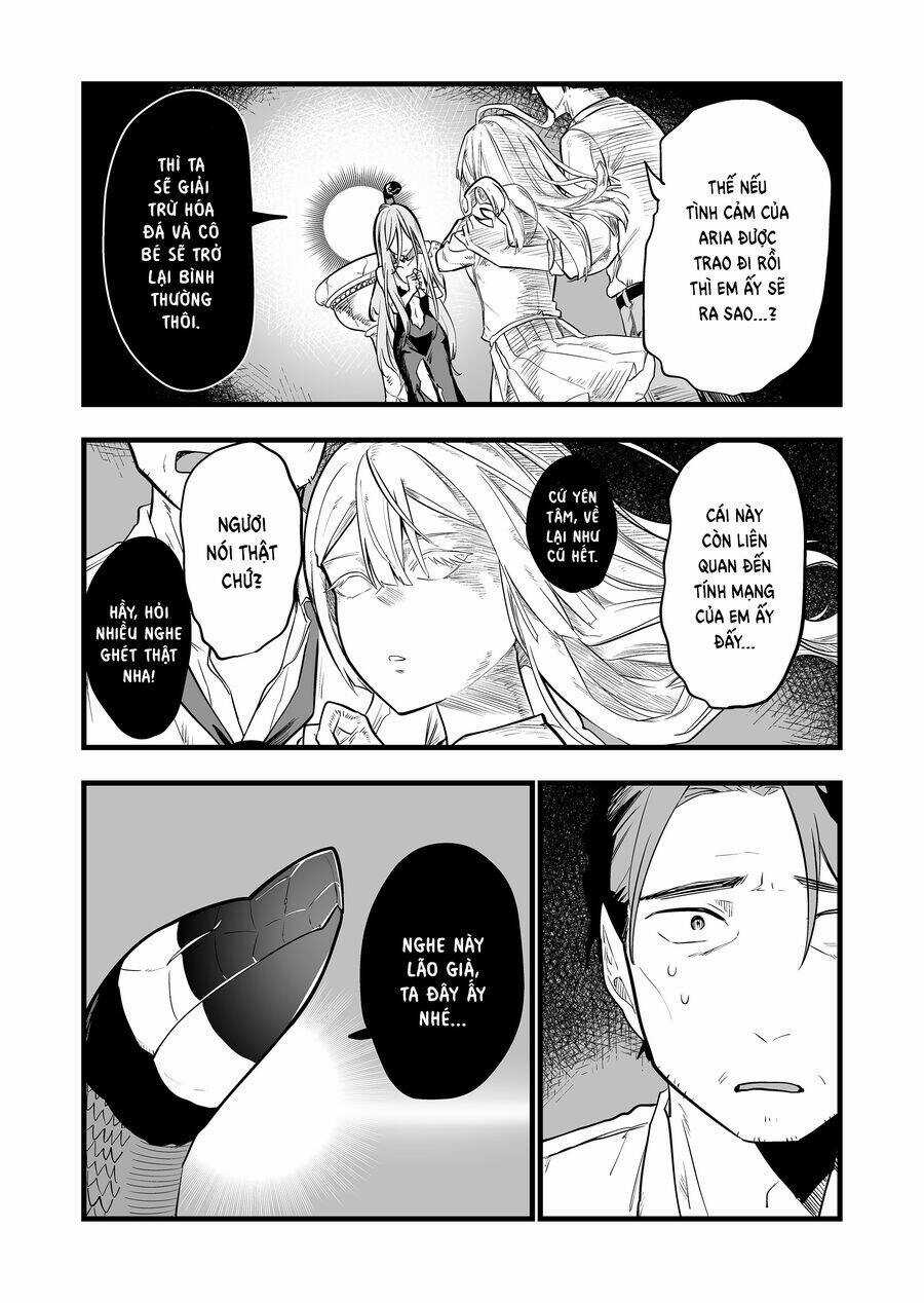 Con Quái Vật Mà Tôi Dạy Dỗ Năm Xưa Đã Hóa Thành Một Thiếu Nữ Xinh Đẹp Và Đến Gặp Tôi. Chương 23 trang 3