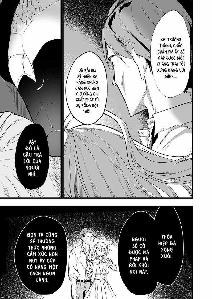 Con Quái Vật Mà Tôi Dạy Dỗ Năm Xưa Đã Hóa Thành Một Thiếu Nữ Xinh Đẹp Và Đến Gặp Tôi. Chương 23 trang 7