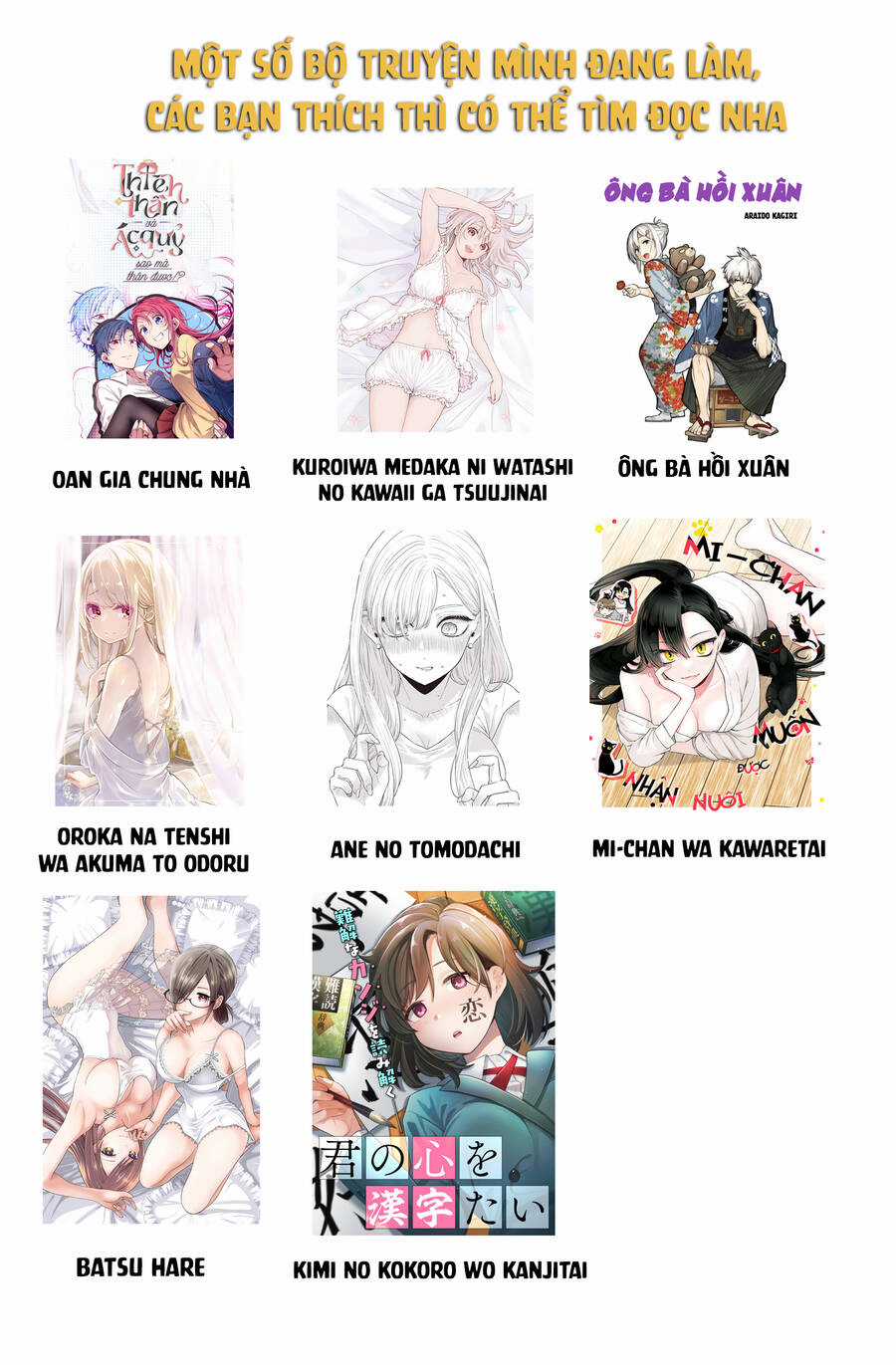 Con Quỷ Ngu Ngốc Dám Nhờn Với Các Chị Thiên Thần Chapter 85 trang 38