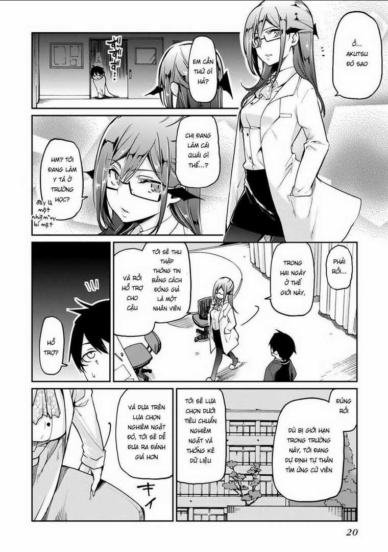 Con Quỷ Ngu Ngốc Dám Nhờn Với Các Chị Thiên Thần Chapter 9 trang 22