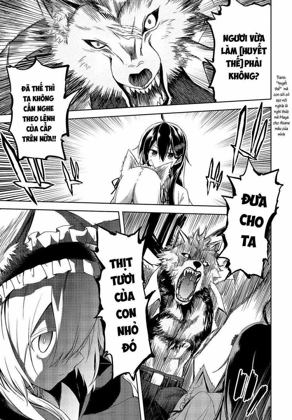 Con Sói Biết Yêu Và Mille-Feuille Chapter 1 trang 39