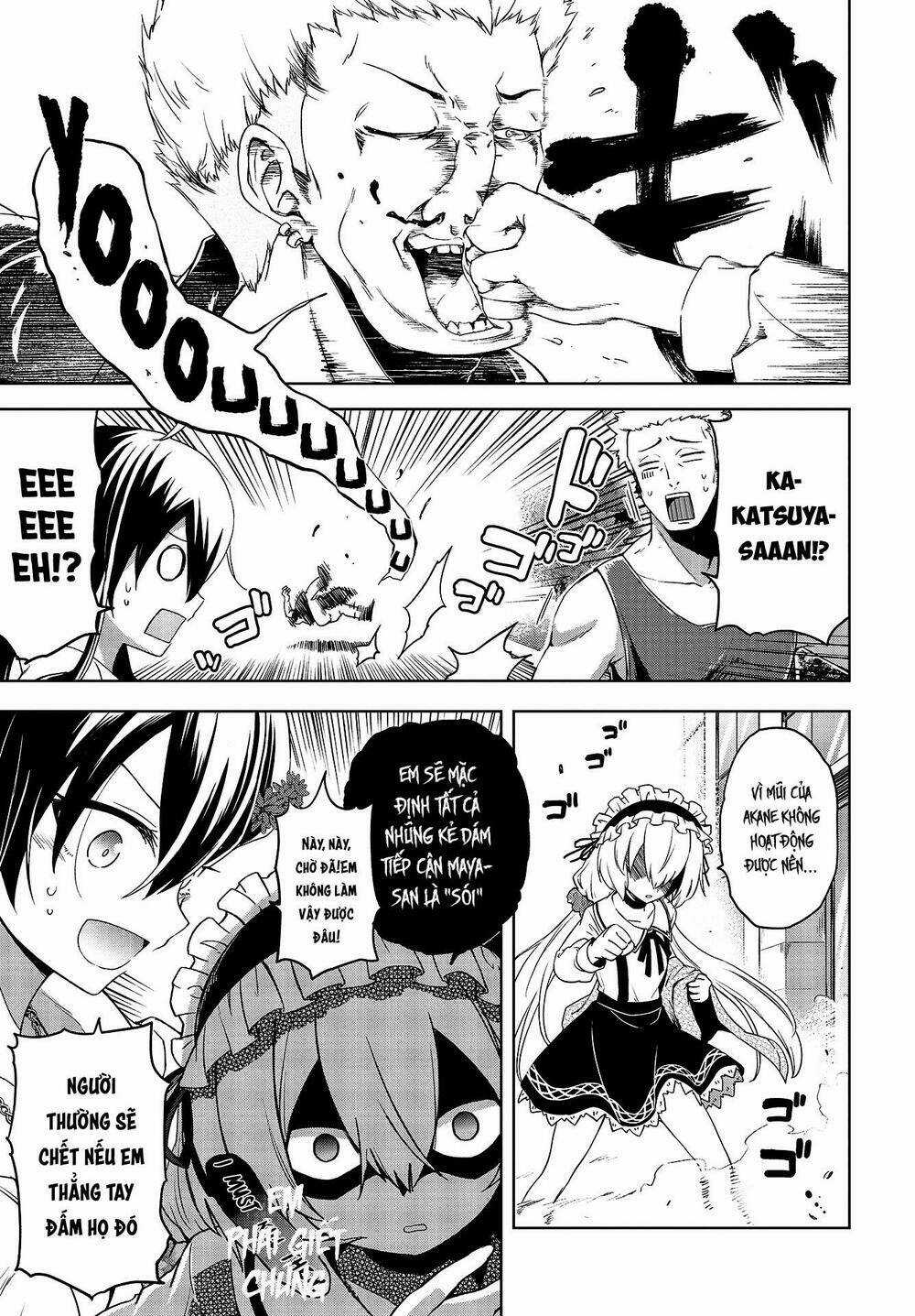 Con Sói Biết Yêu Và Mille-Feuille Chapter 2 trang 14